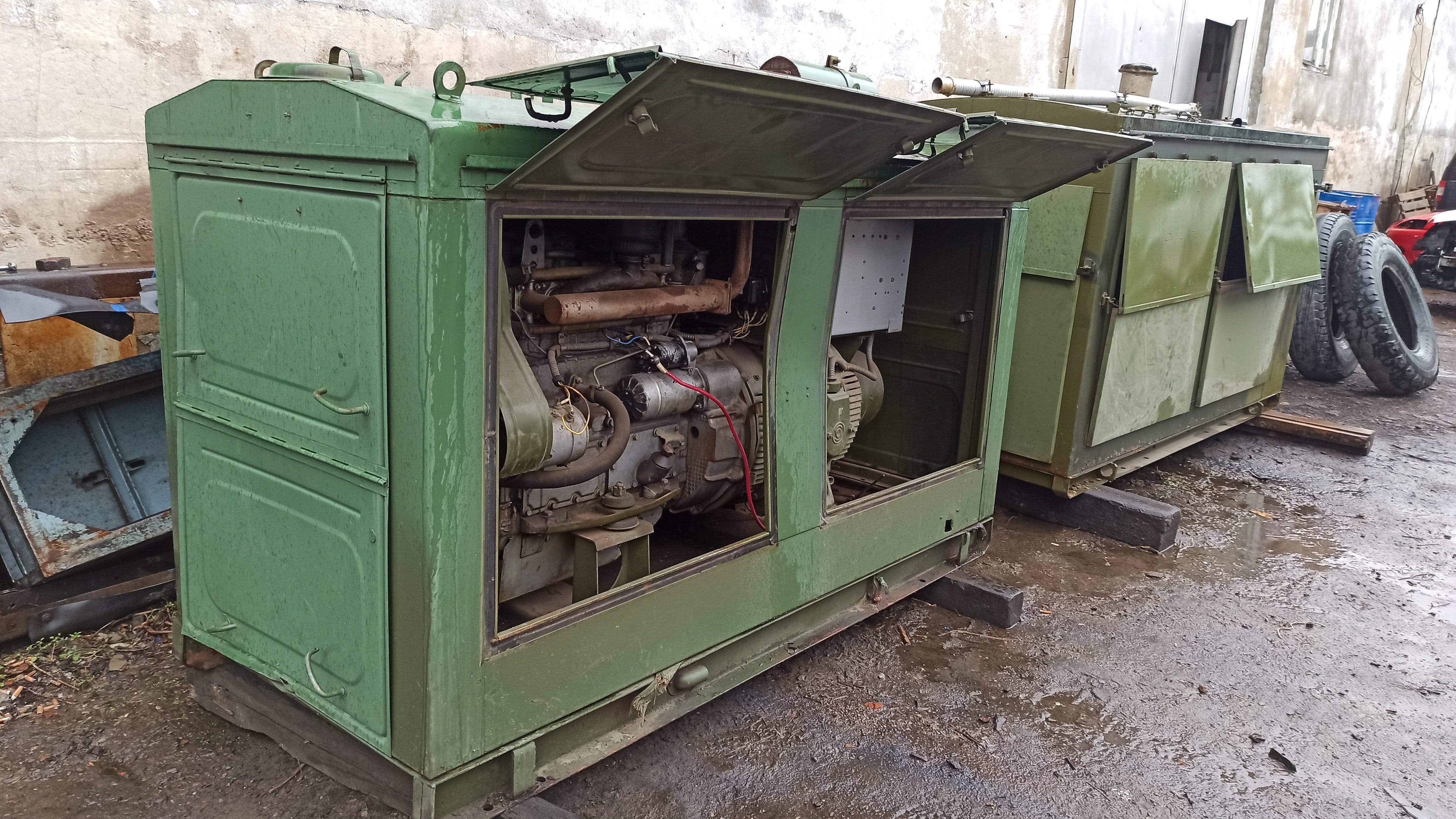 Электростанция (дизель генератор) АД-10Т230(400) с хранения