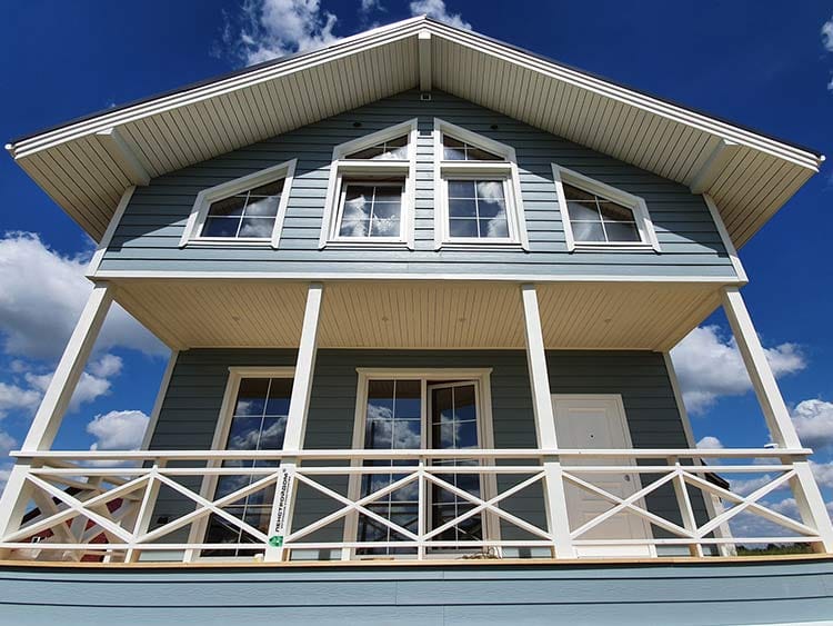 Двухэтажные каркасные дома с мансардой Каркас-58 — фото 4