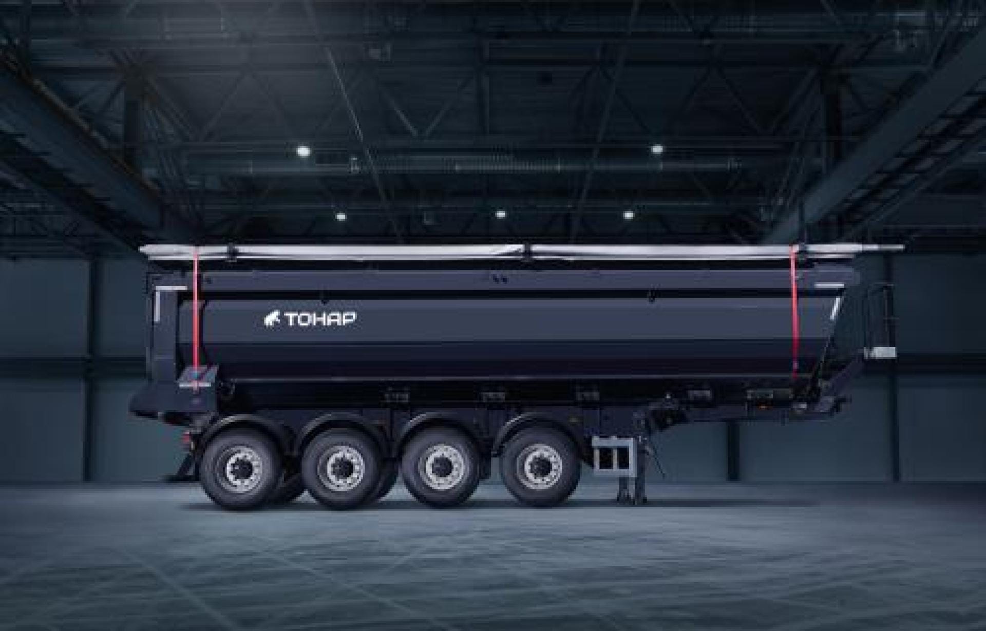 Самосвальный полуприцеп с задней разгрузкой Тонар SH4-34 (9595)