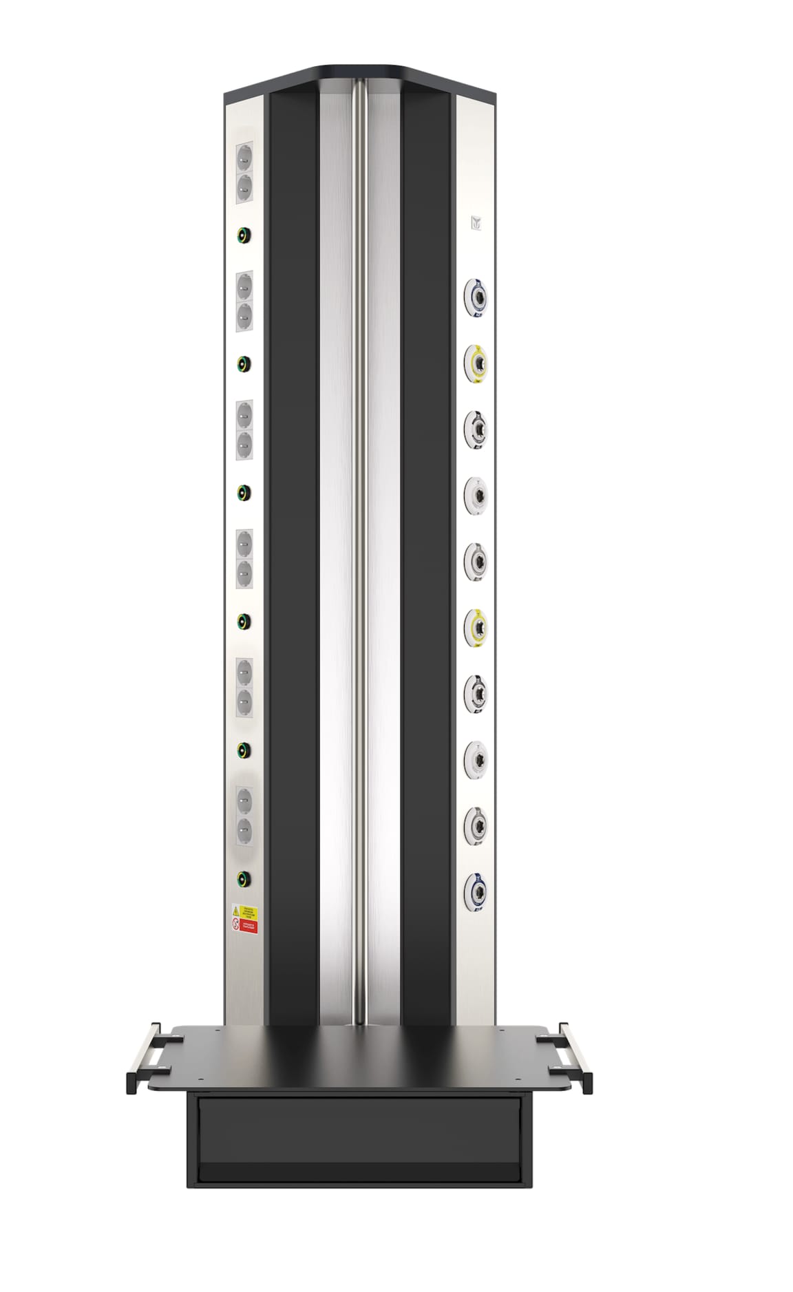 Медицинская консоль настенная вертикальная CADUCEUS CS07L