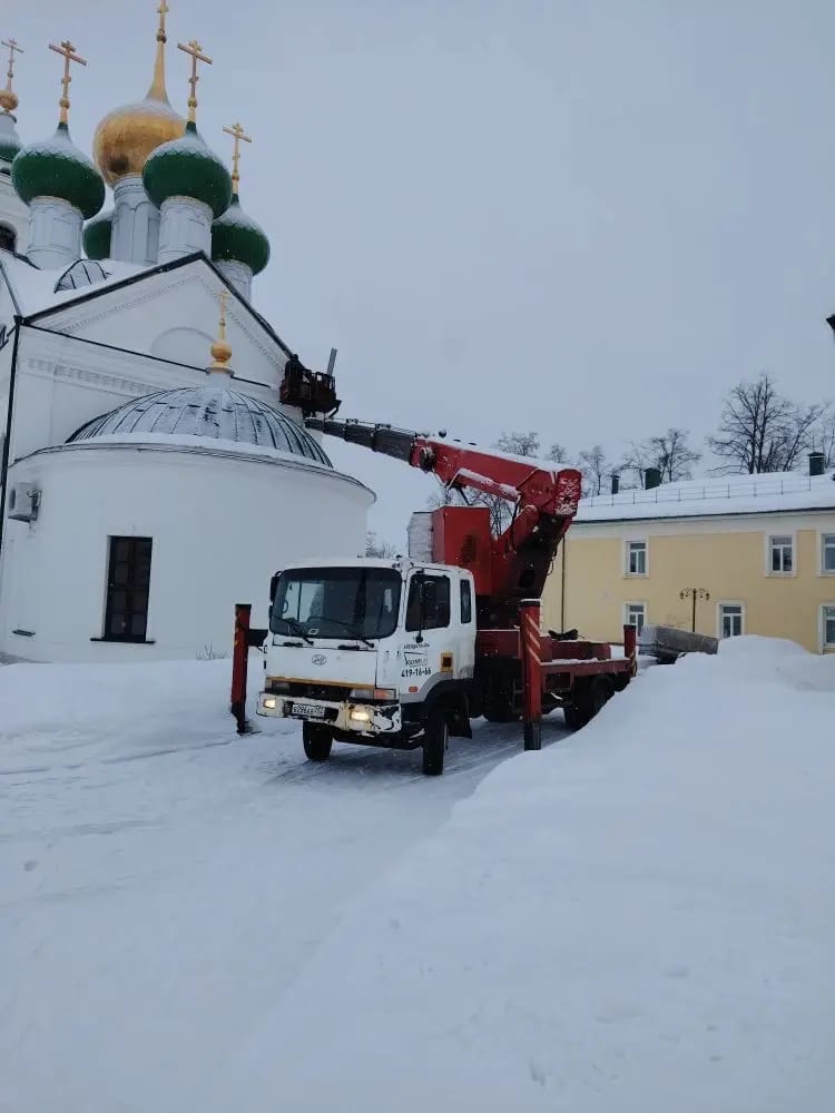 автовышка Hyundai АГП-18,22, 28, 32, 35,45м. — фото 25
