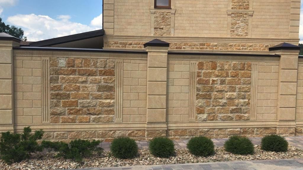 Облицовочный камень для фасада: песчаник, ракушечник, плитка известняк — фото 4