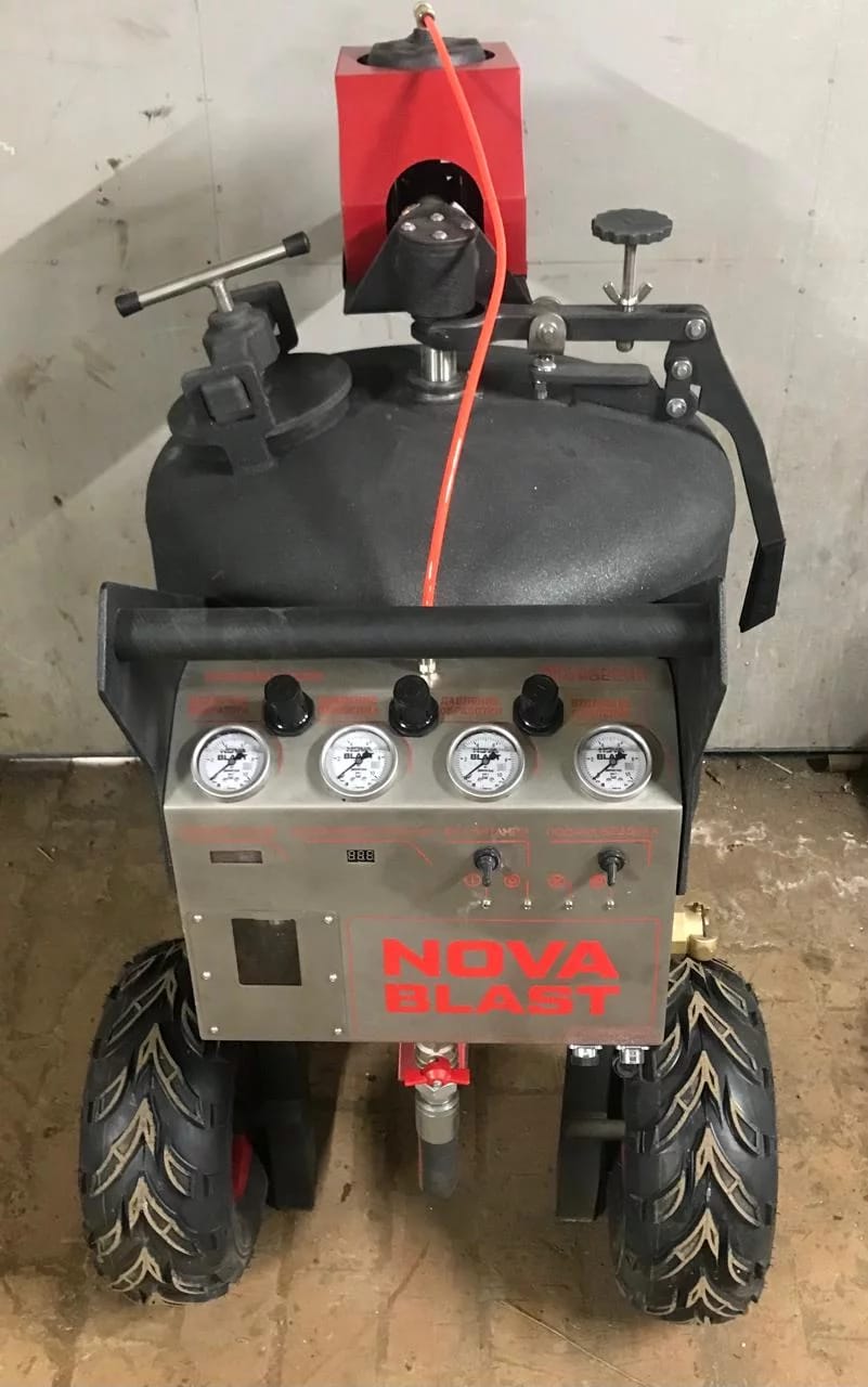 Содобластер, пескоструйный аппарат, гидро-абразивоструйный аппарат — фото 2