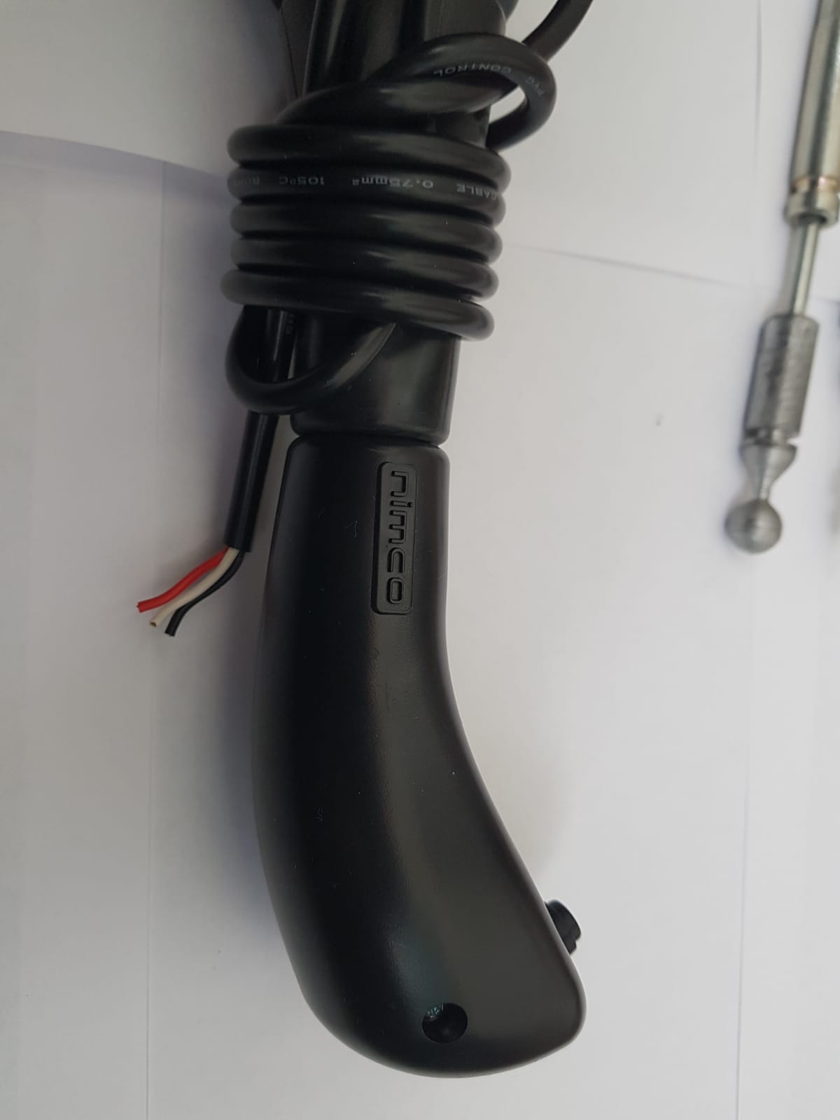 Джойстик управления гидрораспределителем NIMCO (две кнопки) для спецтехники — фото 6