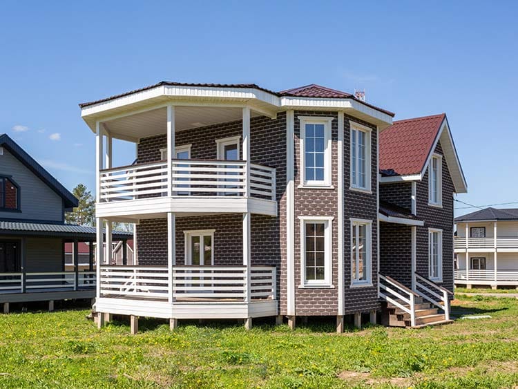 Двухэтажные каркасные дома с мансардой Каркас-58 — фото 3