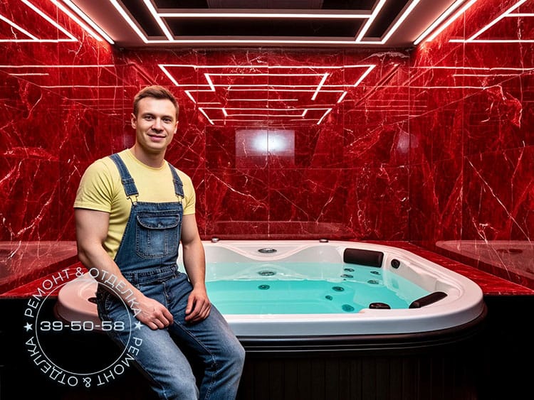 Отделка санузла в частном доме в Бессоновке. Плиточник