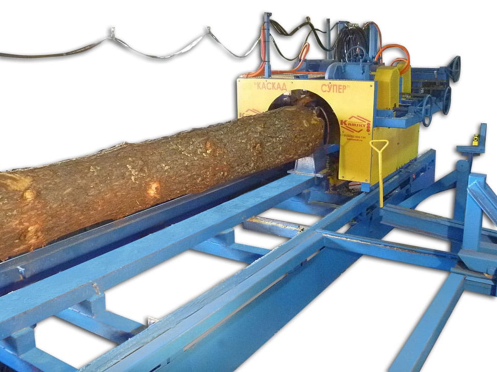 КБ-5 "Каскад - Супер" оцилиндровочный станок для крупногабаритных бревен — фото 3