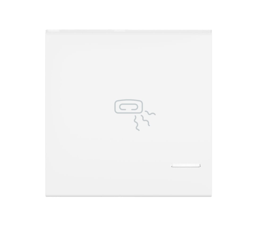 Клавиша CADUCEUS ALING EXPERIENCE, 2М, с символом "обогреватель", с индикаторным окошком