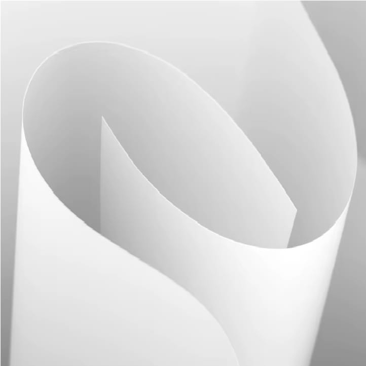 Бумага синтетическая (скроллерная) из полипропилена матовая 210-400 мкм оптом от производителя