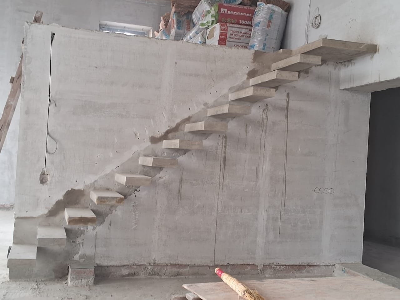 Монолитные железобетонные, бетонные лестницы — фото 2