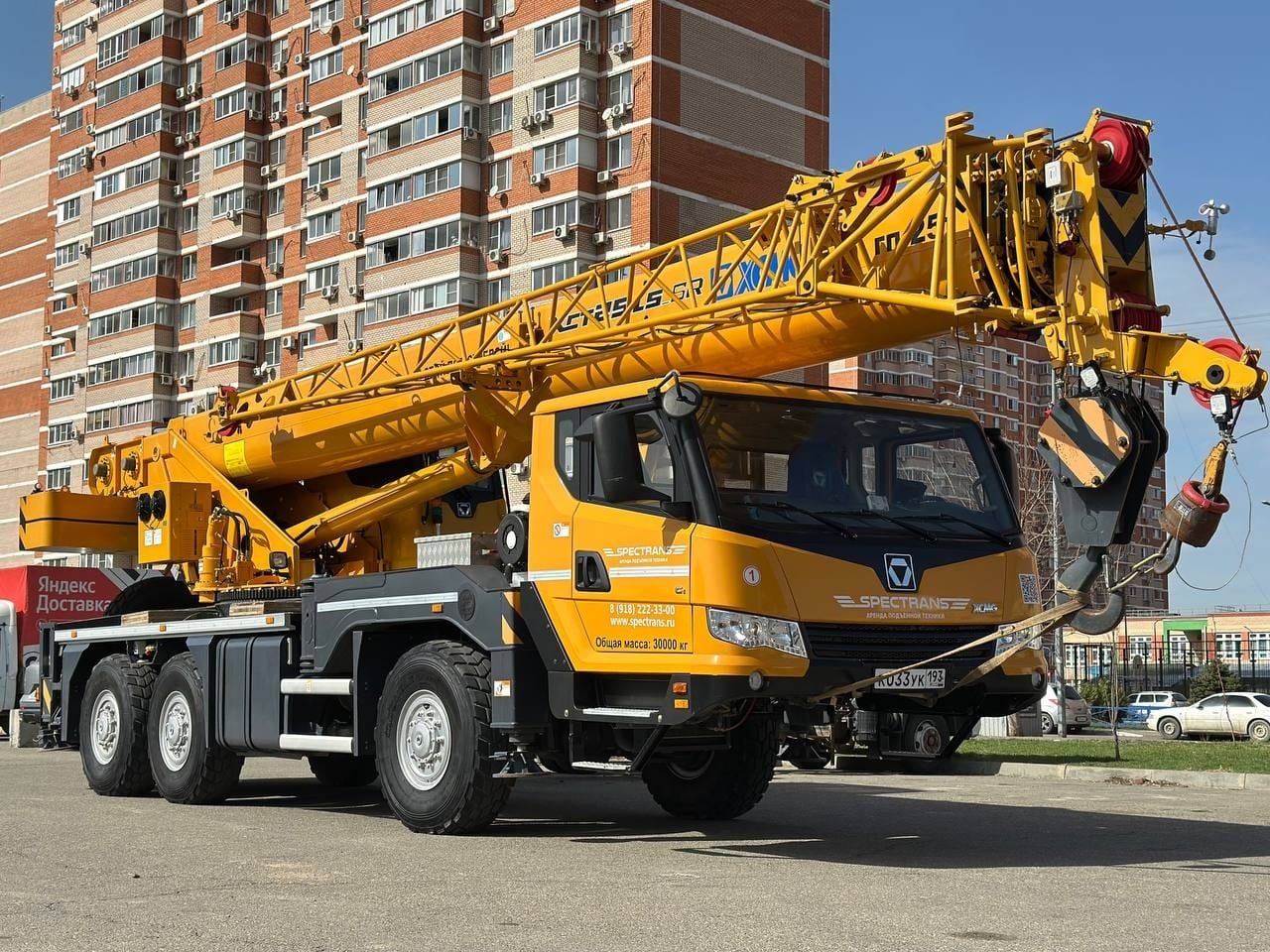 Аренда автокрана 25т