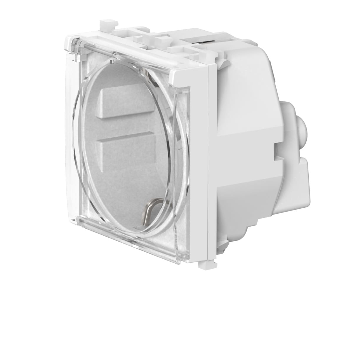 Розетка CADUCEUS ALING EXPERIENCE электрическая, модульная с крышкой, для скрытой проводки, механизм, 16А, 250 В~