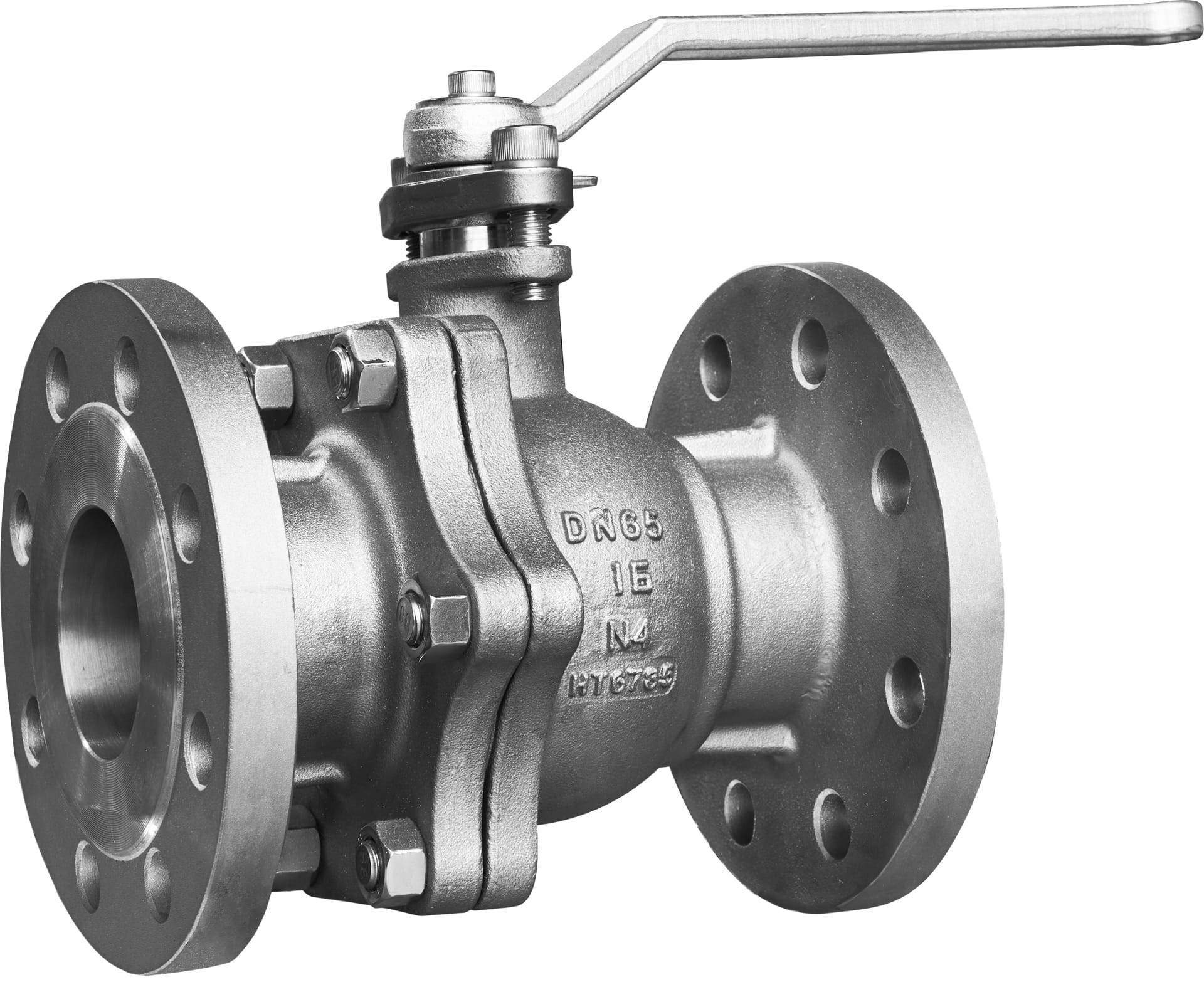 Краны шаровые из никелевого сплава Ру16 Ду65