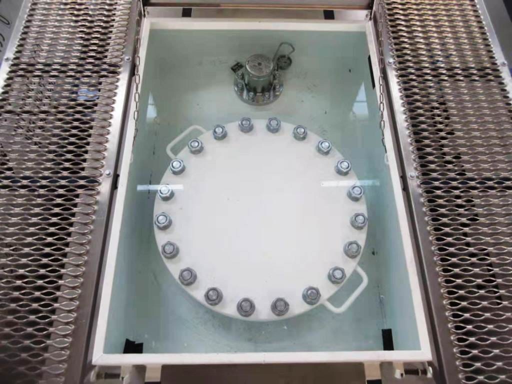 Танк-контейнер объём 21м3 тип Т20, для перевозки метансульфонилхлорида (мезилхлорида). — фото 3