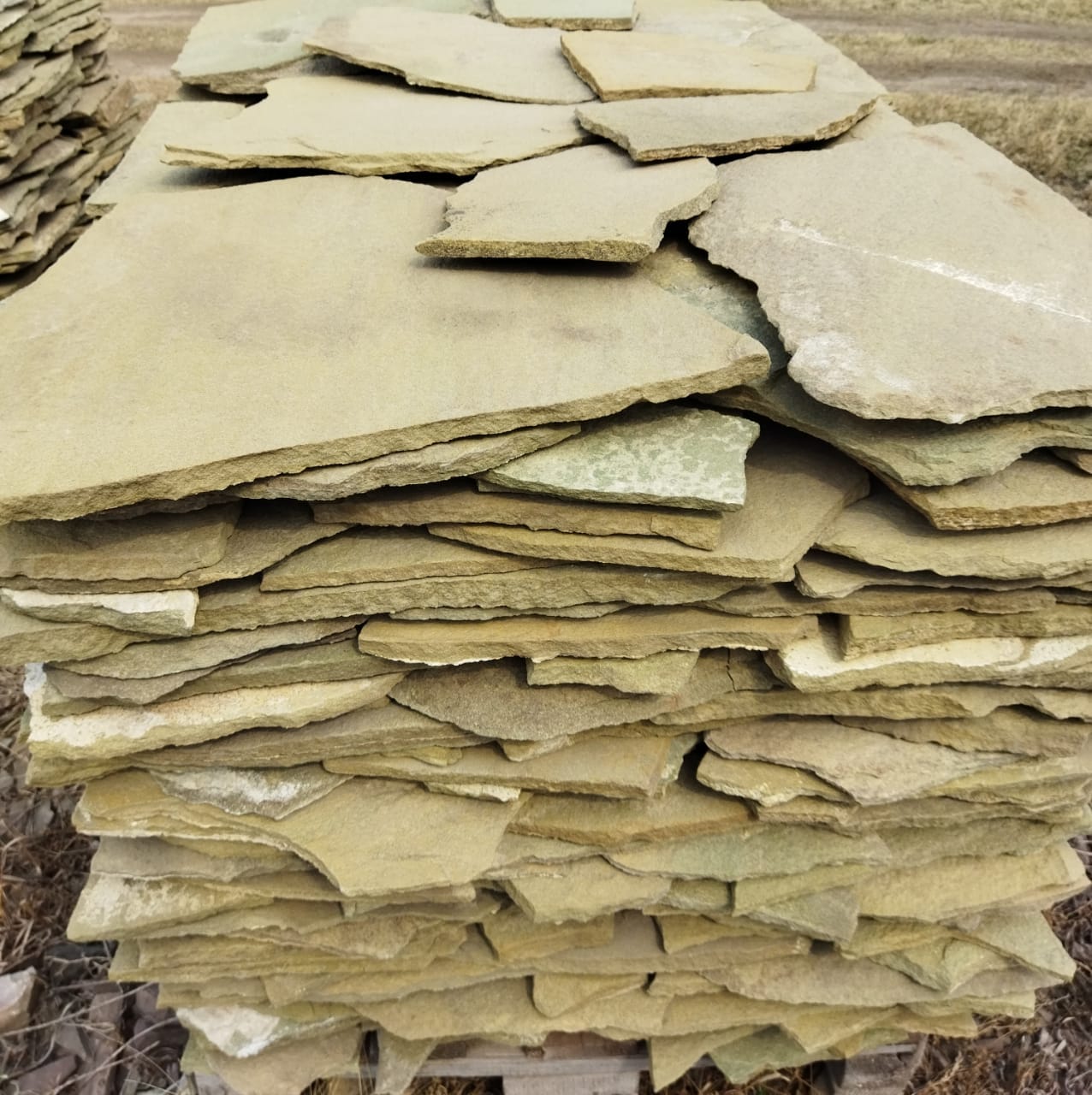 Природный декоративный камень плитняк песчаник — фото 2