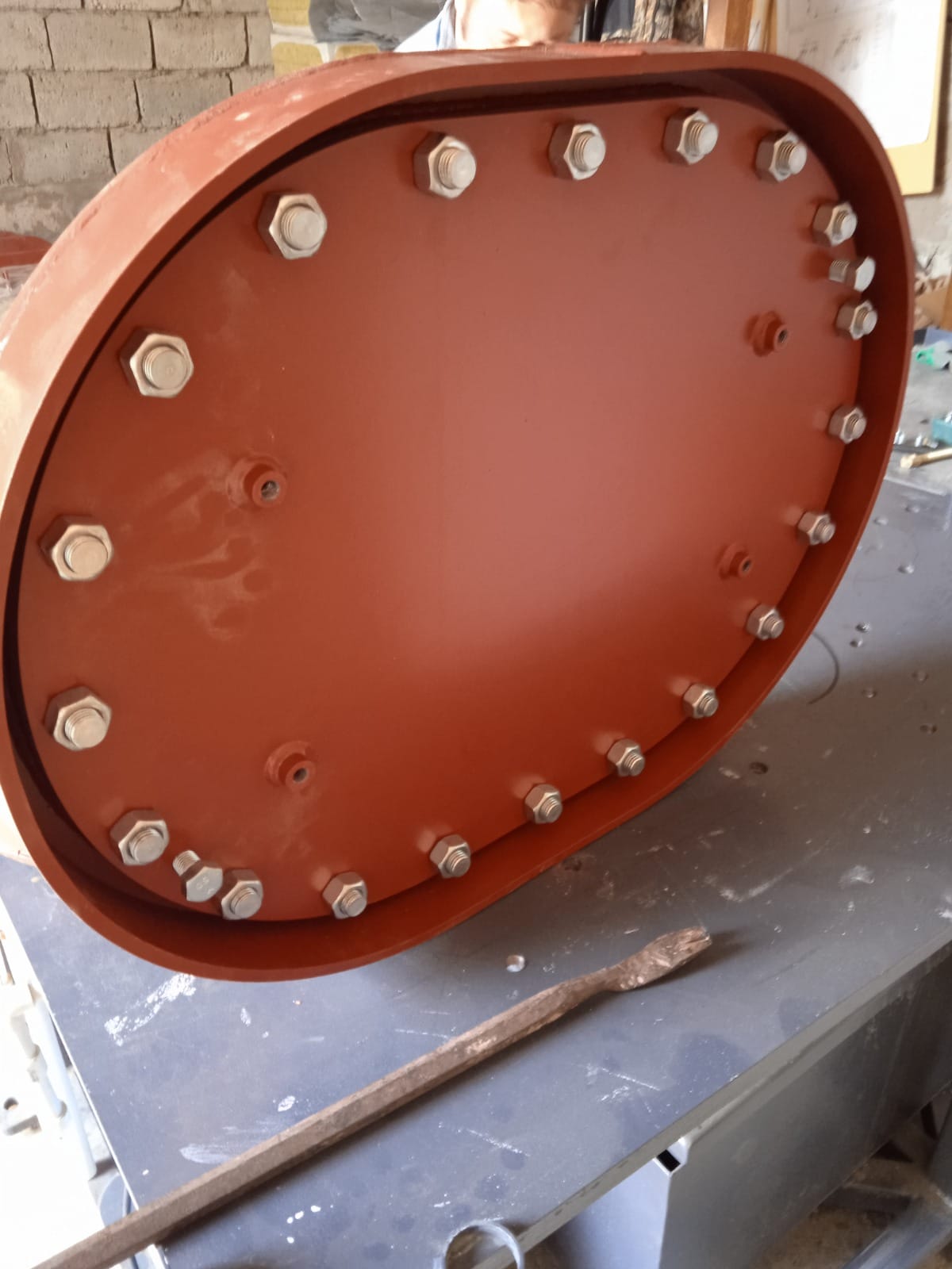 Горловины судовые Тип D (крышка горловины типа В,   потайной комингс,   верхняя крышка,   шпильки) — фото 5