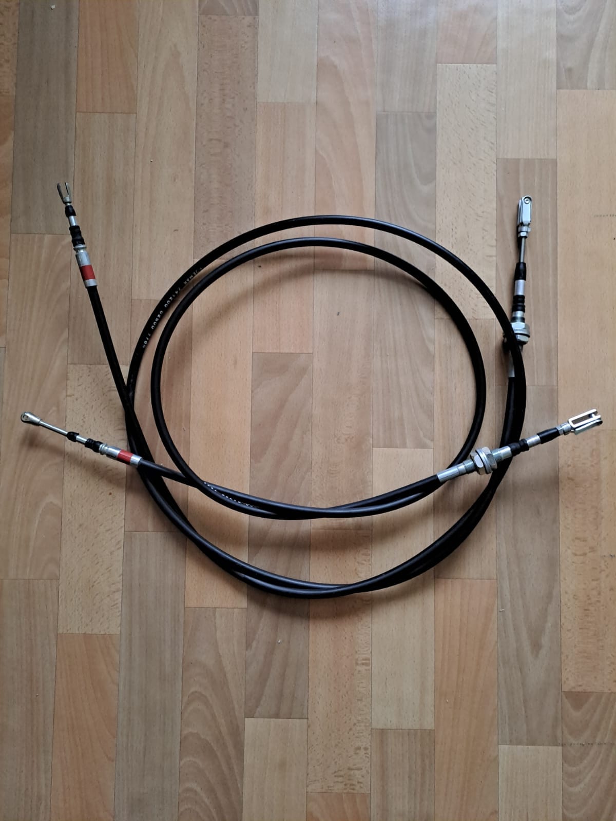 Трос управления (вилка - вилка) Indemar (IB-741200) для спецтехники — фото 6