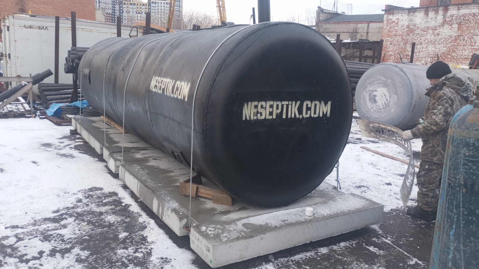 Емкость металлическая для канализации — фото 6