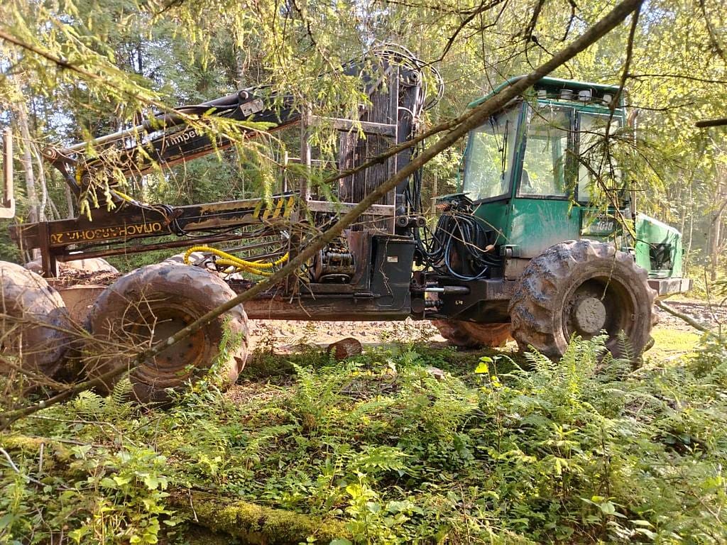 Форвардер Timberjack 1010, 2002 г, цепи, гусянки, х2 шт. — фото 2