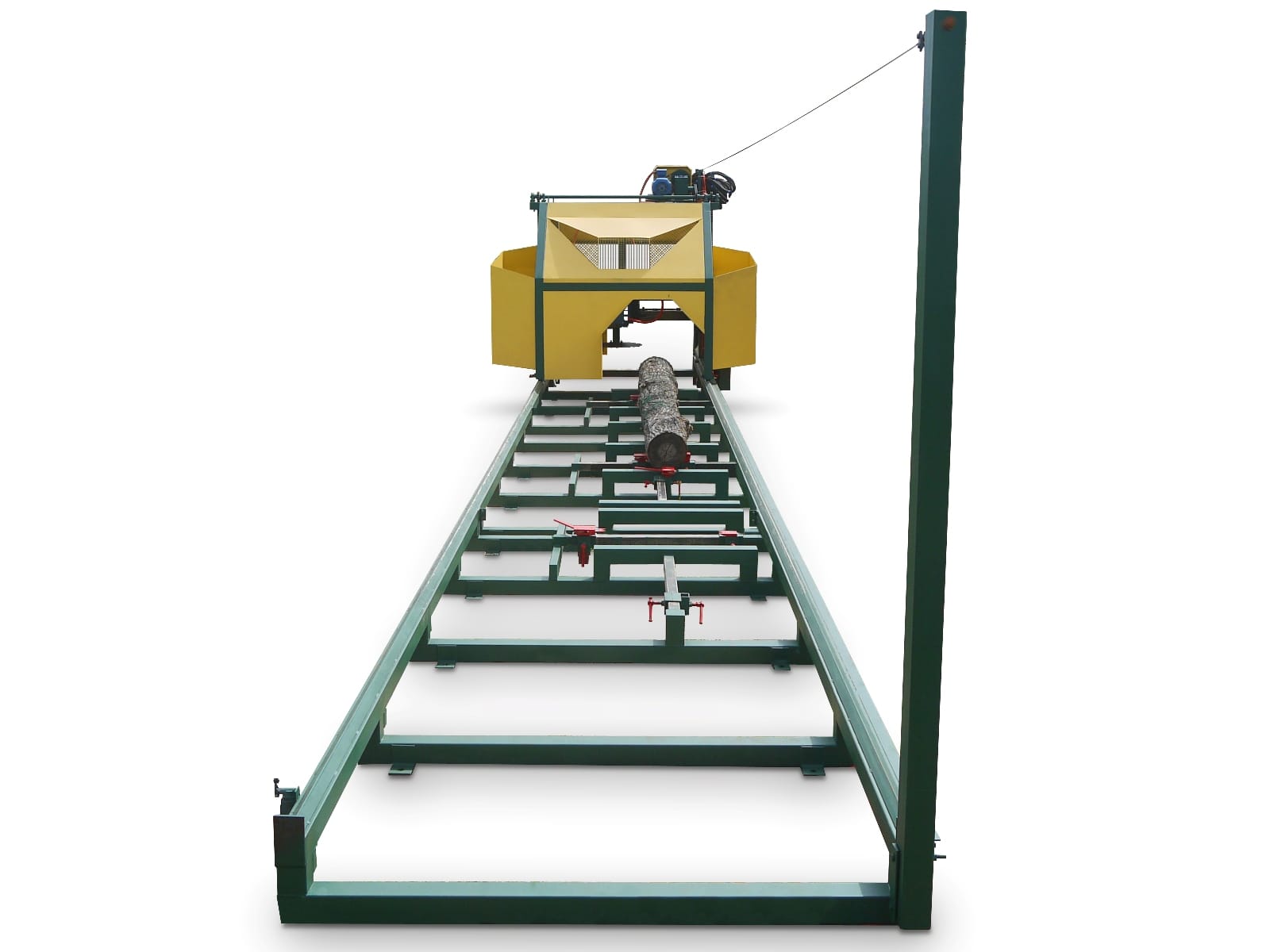 Дисковая угловая пилорама "Вятка 600" - современный инструмент для получения, обрезной доски и бруса , без кантования бревна. — фото 2