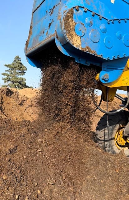 Предлагаем просеивающий ковш на шестернях