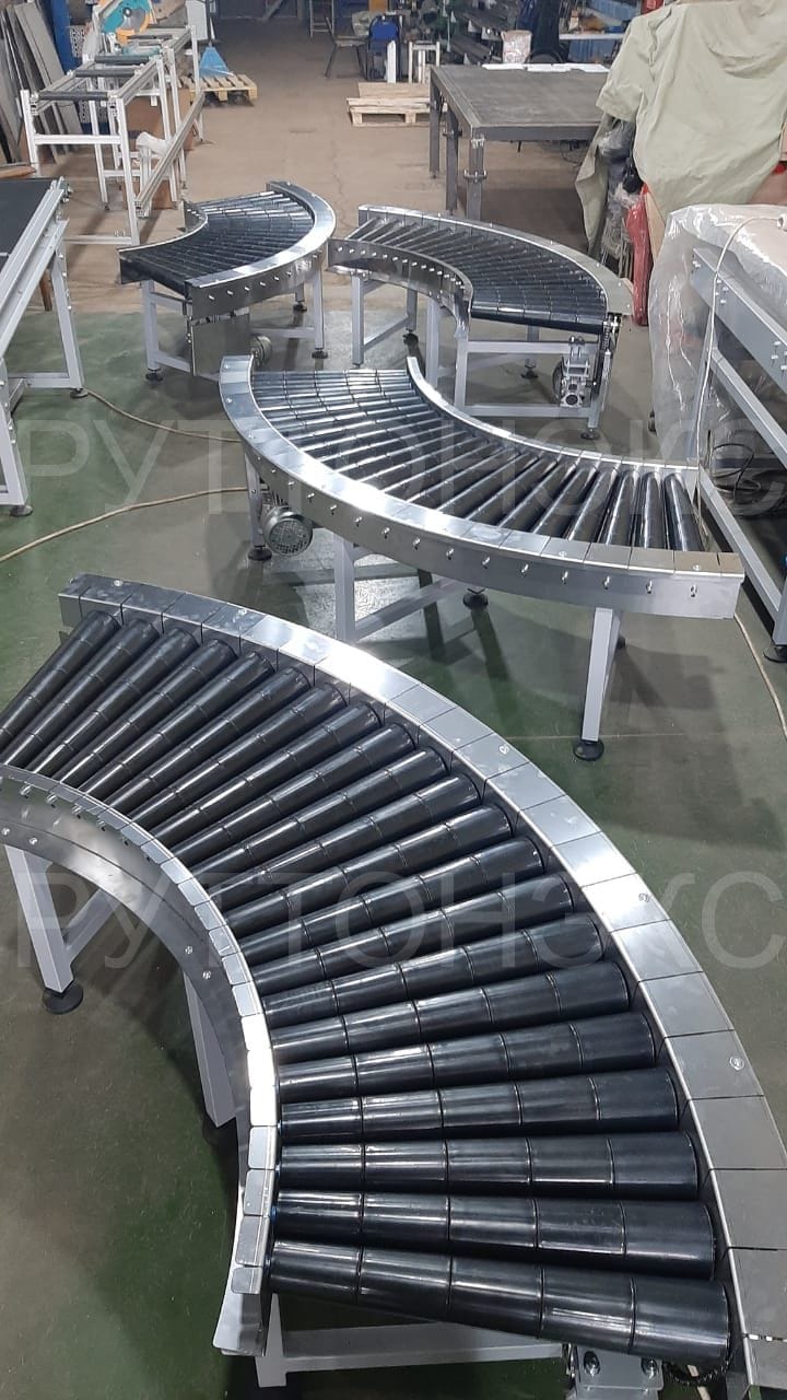 Конвейеры роликовые приводные