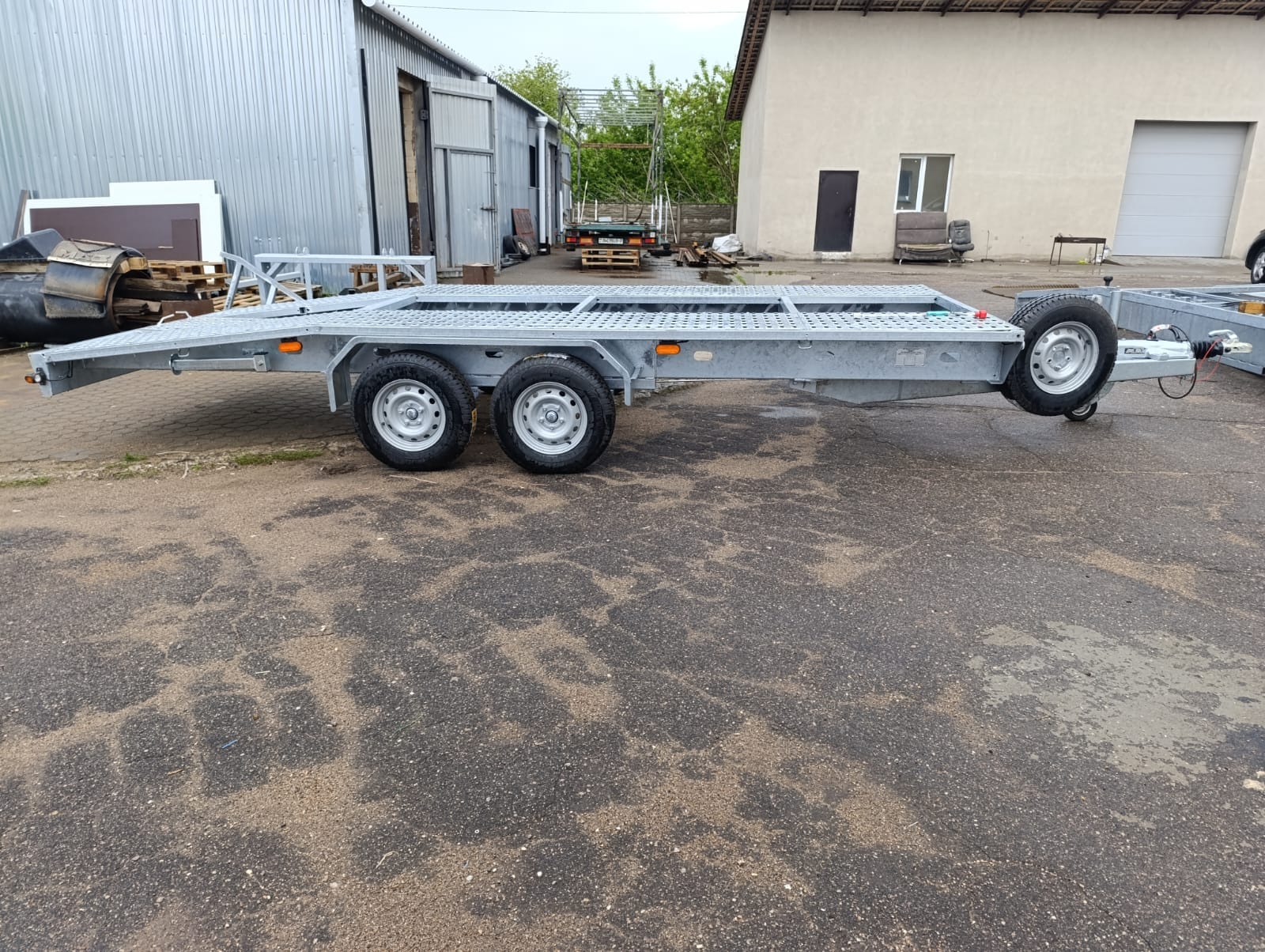 Прицеп -лафета для перевозки авто или другой техники. — фото 2