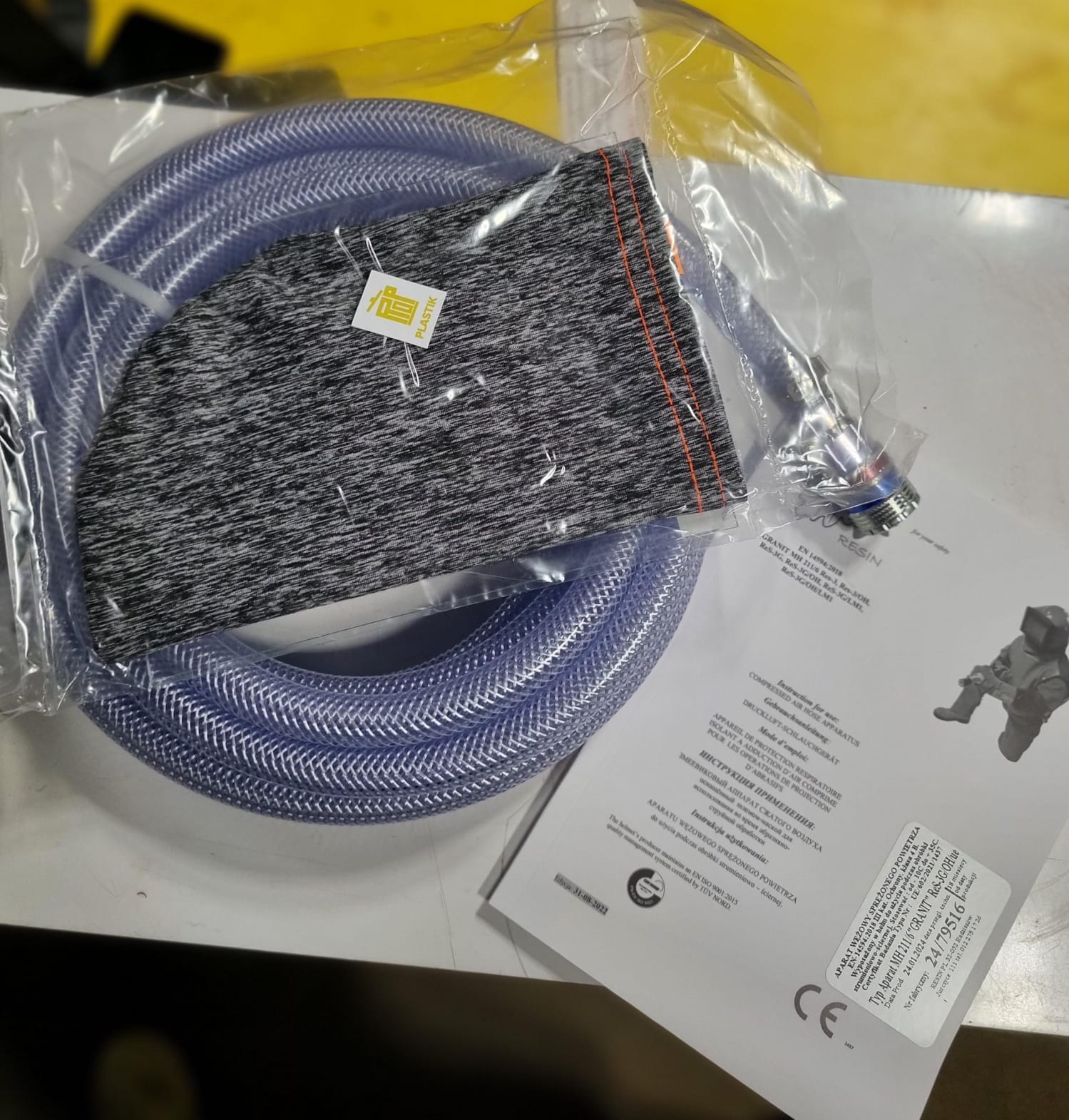 Шлем дробеструцщика Granit — фото 8