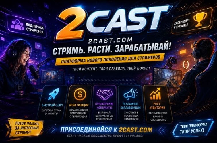 Онлайн-платформа 2Cast – революция стриминга
