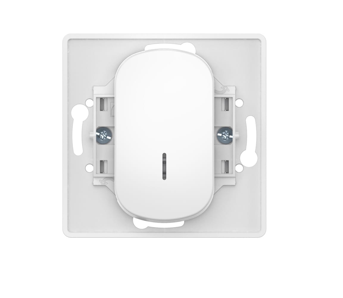 Выключатель скрытой установки одноклавишный CADUCEUS ALING EON, с узкой клавишей, с индикацией, 16АХ, 250В~, механизм