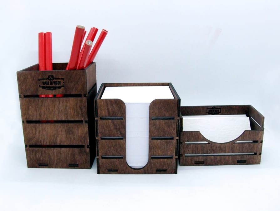 Канцелярский настольный Органайзер-Триптих "PALANGA" — фото 5