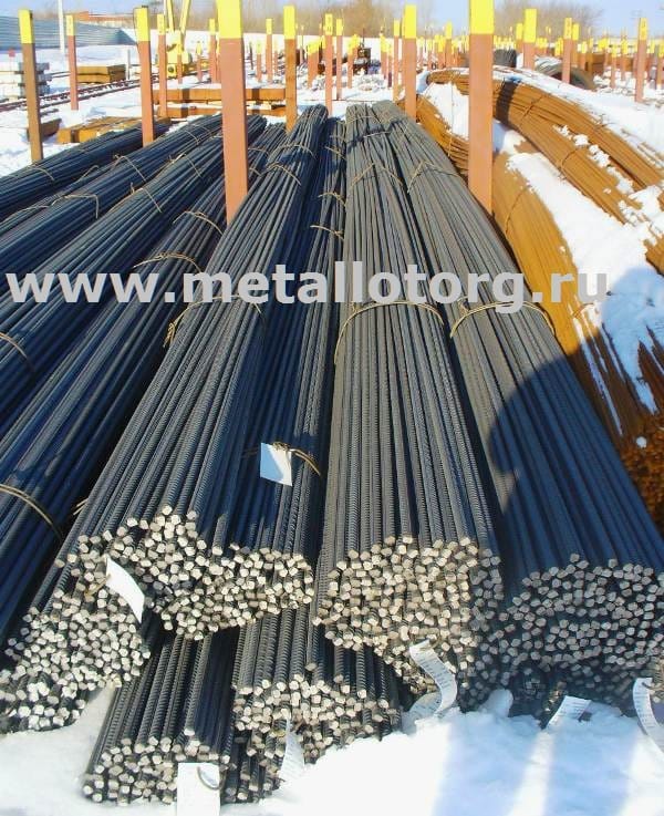 Арматура 28, а500, рифленая, пруток,