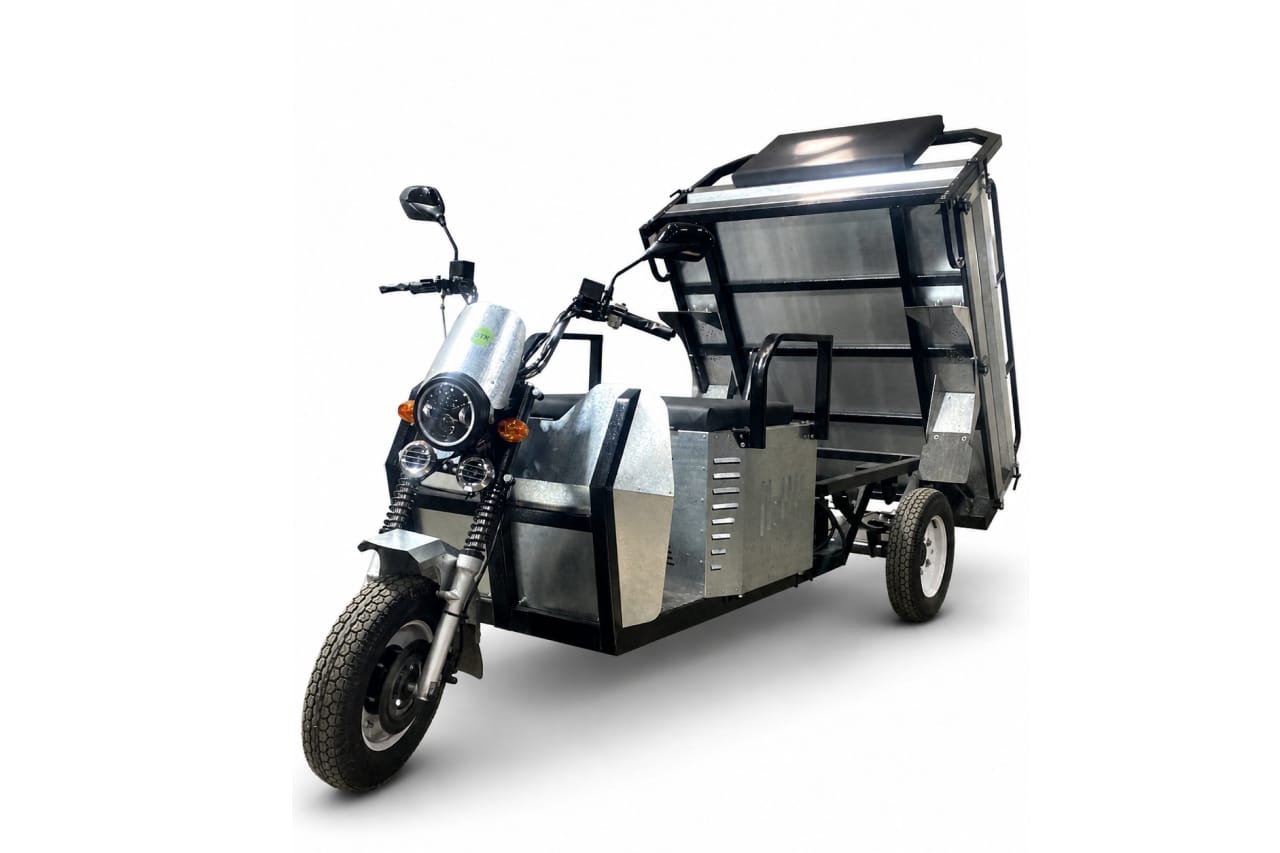 Грузовой трицикл Draxter ТЭГ 500 1кВт оцинкованный — фото 5