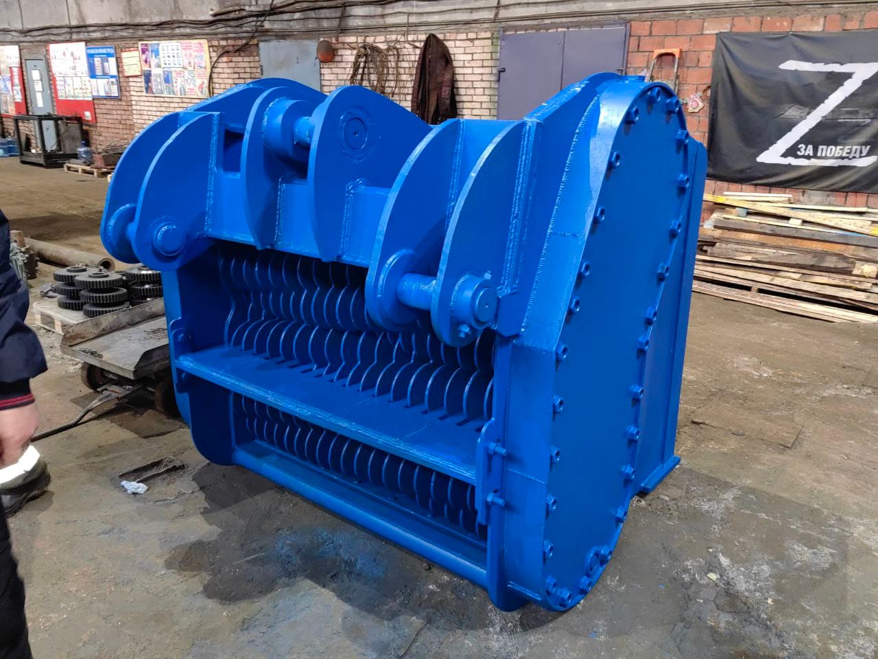 Просеивающий Ковш для Экскаватора и Фронтального Погрузчика.