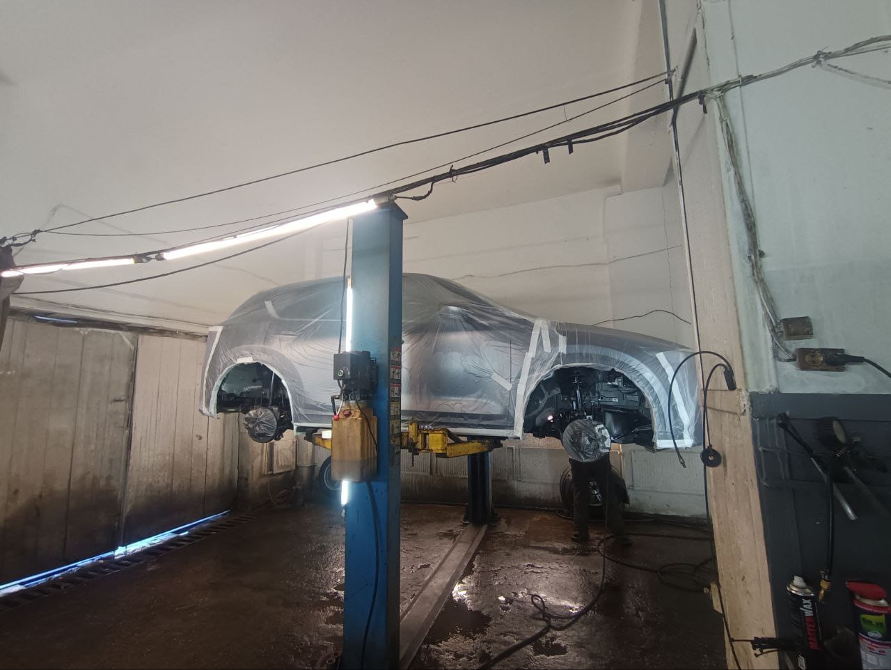 Шумовиброизоляция напылением.       Антикоррозийная обработка автомобилей в Самаре — фото 2