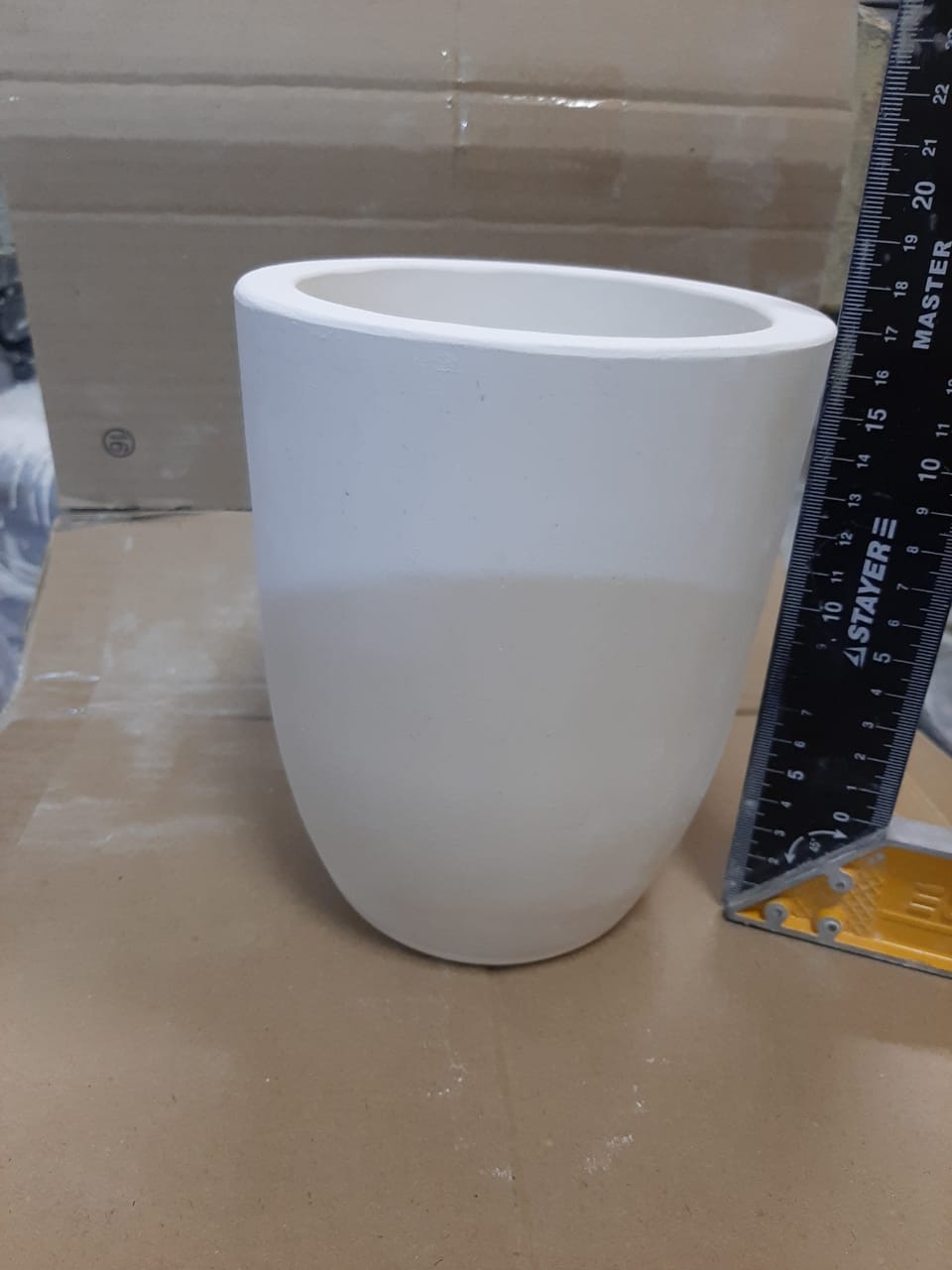 Тигли керамические по чертежам заказчика (из кварцевой керамики) — фото 2