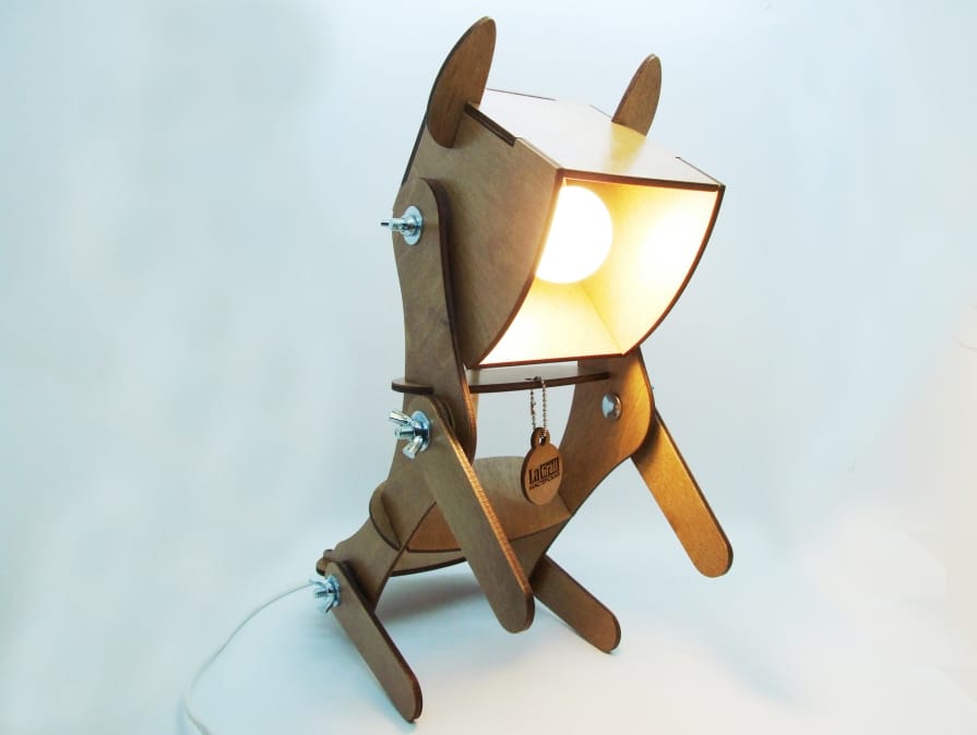 Настольная лампа-трансформер "ТехноПёс" — фото 4