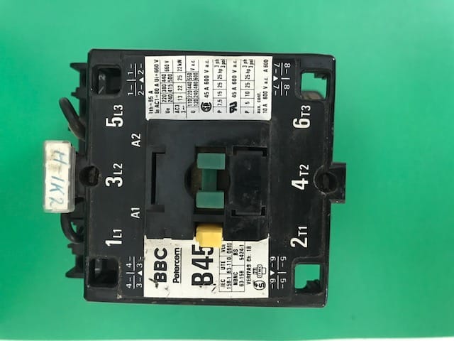 B45 BBC Petercem контактор