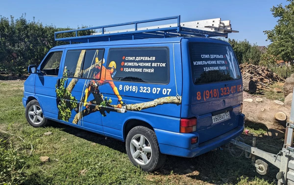 Спил деревьев в Краснодаре — фото 2