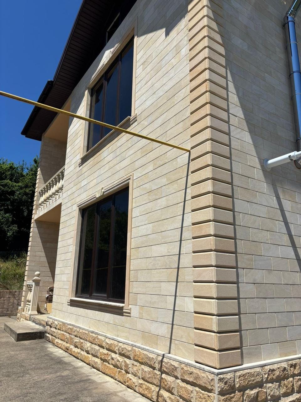 Облицовочный камень для фасада: песчаник, ракушечник, плитка известняк — фото 3