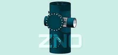 Грязевик вертикальный ТС-568 серия 5.903-13 выпуск 5