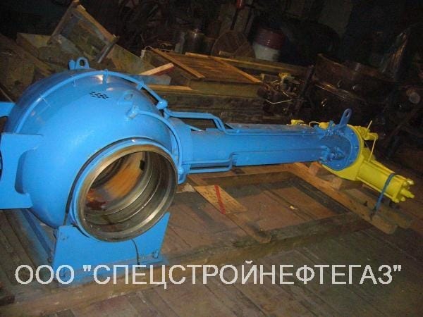 Кран шаровой 11лс(6)768п6 Ду400 Ру80