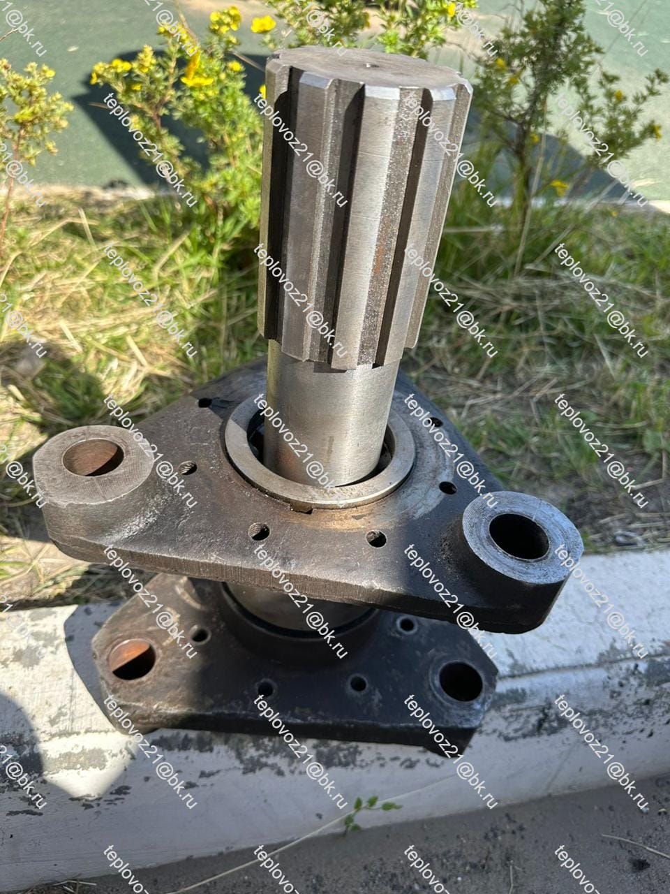 Опора рамы, черт. 7М.34.00.000  тепловоза ТГМ 40