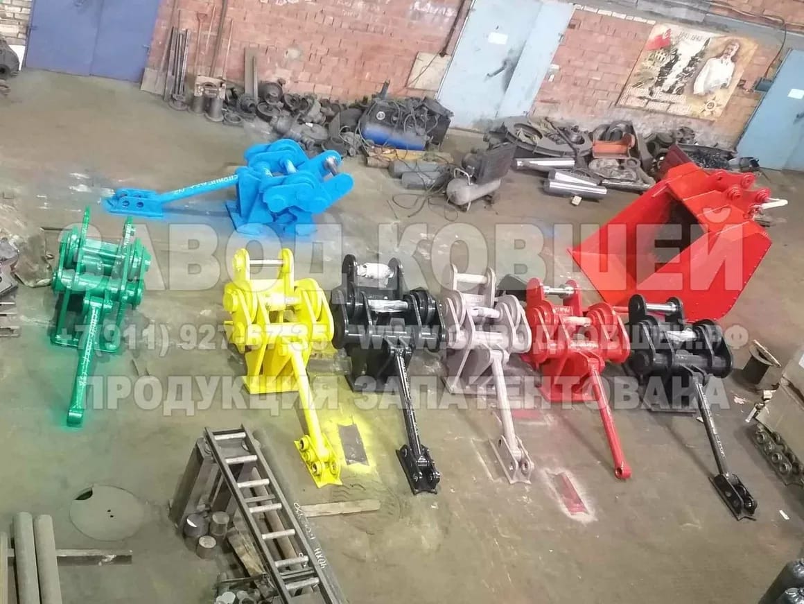 Крашер для экскаватора на подшипниках