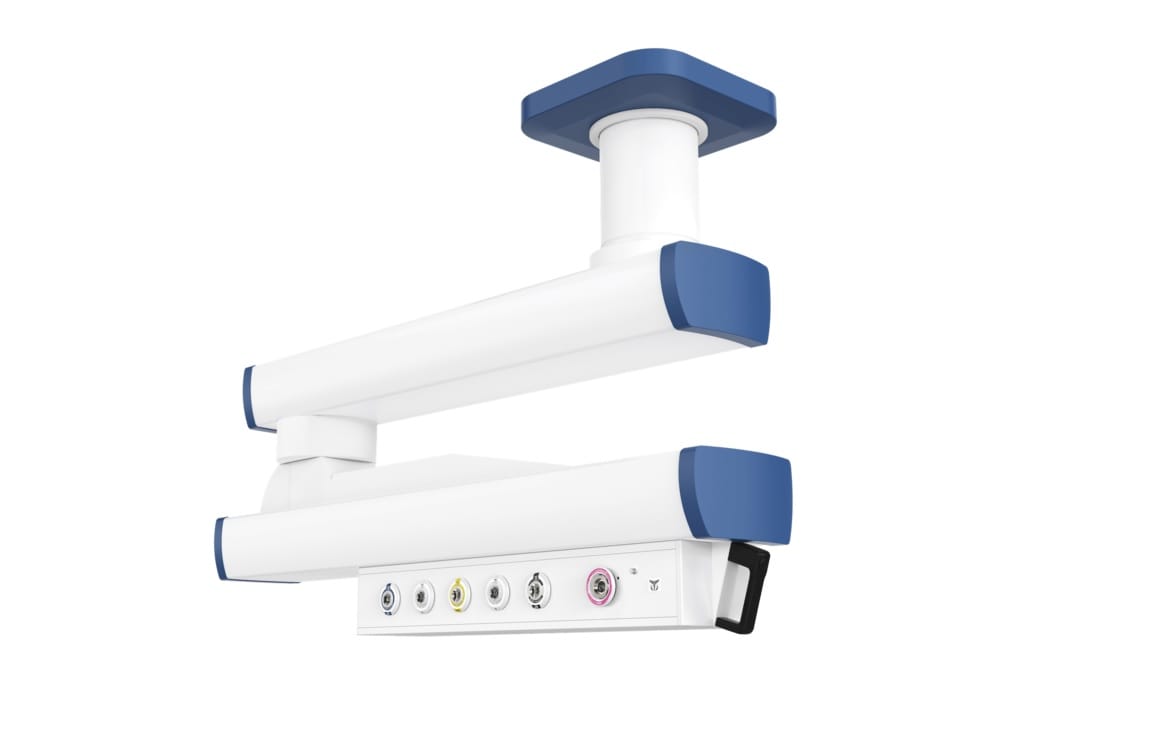 Потолочная медицинская консоль CADUCEUS C2E-AP