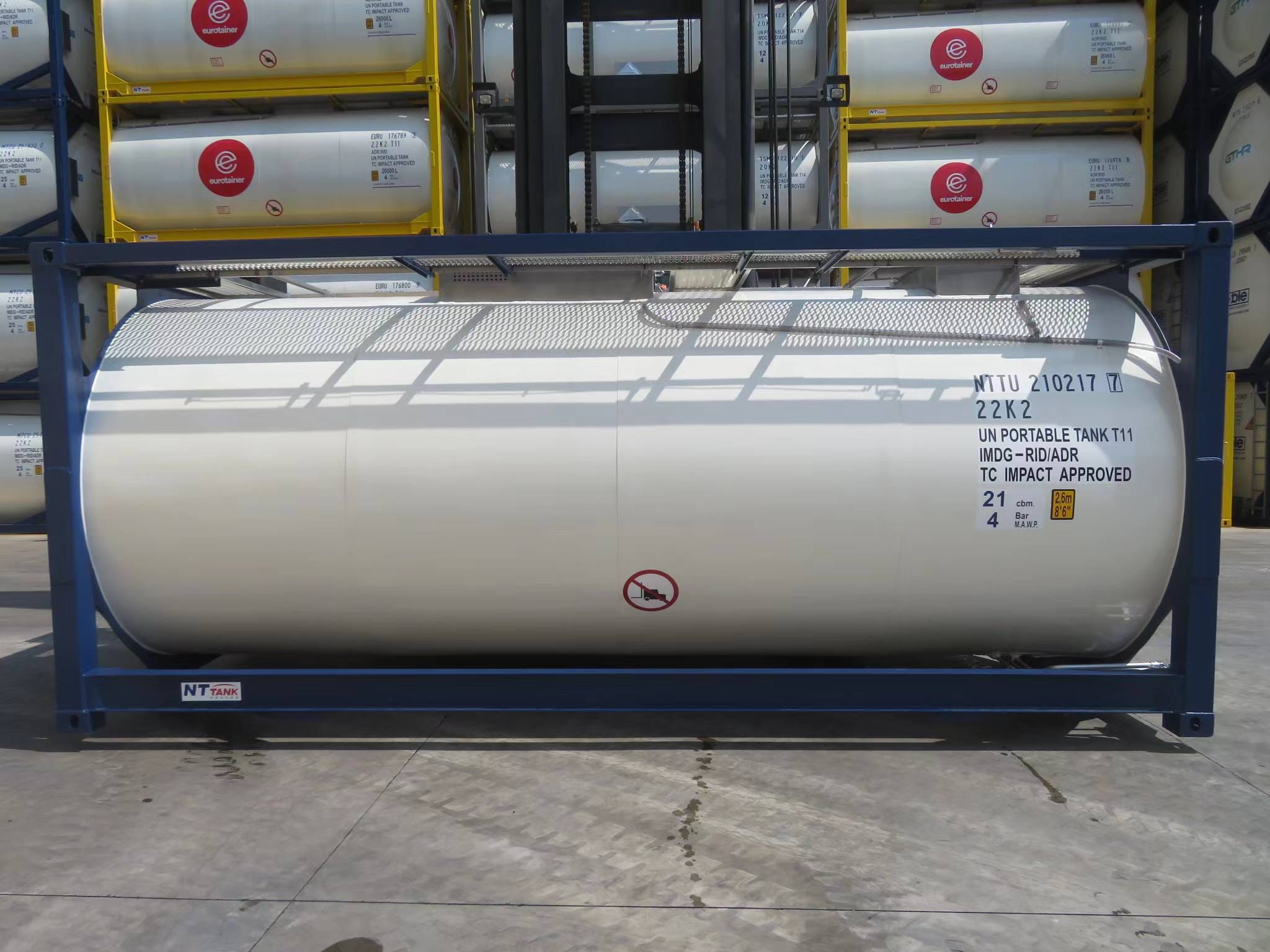 Танк-контейнер тип Т11 объём 18м3 для перевозки спиртосодержащей продукции — фото 3