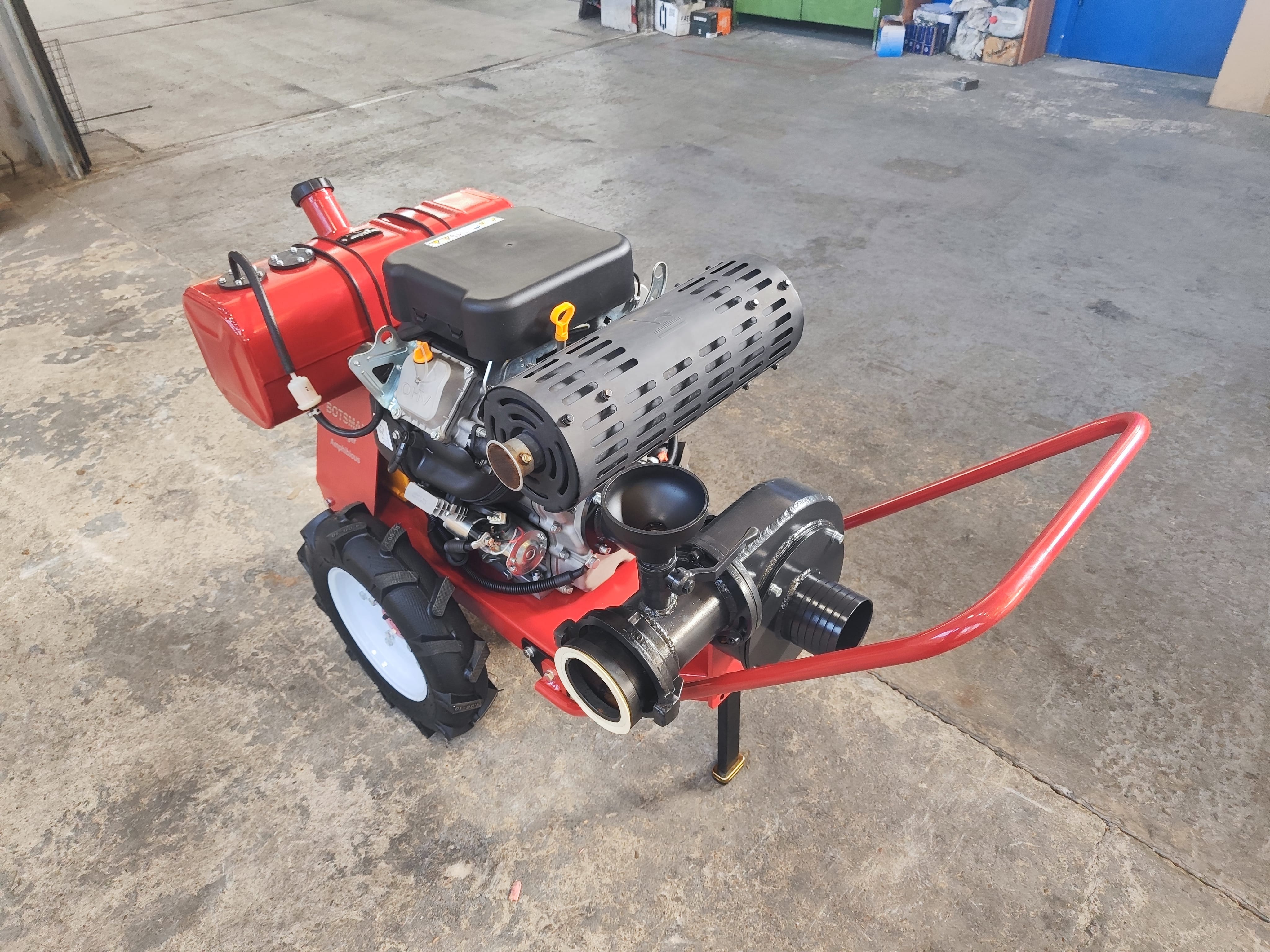 Мотопомпа высоконапорная, абразивостойкая Botsman 150/70 — фото 2