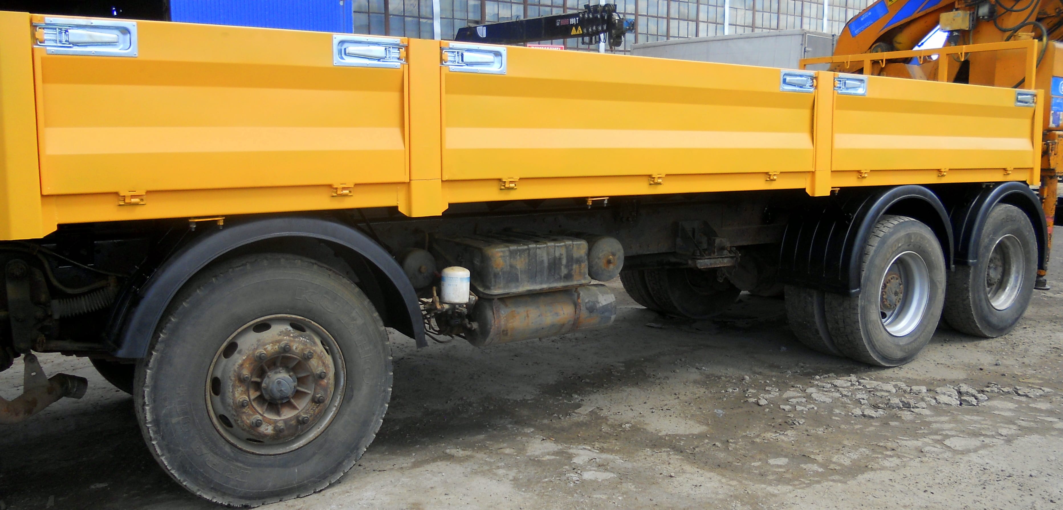 Изготовление бортовых платформ, фургонов, еврофур — фото 5