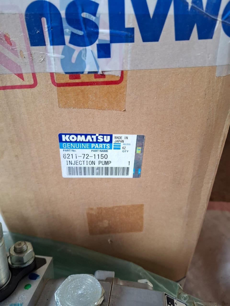 ТНВД Komatsu 6211-72-1150, — фото 4