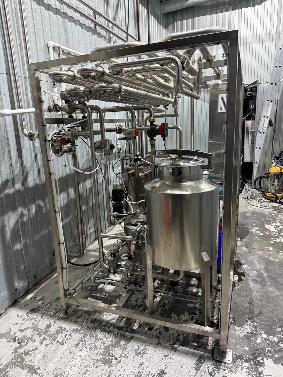 Пастеризатор пищевых продуктов 500 - 5000 л/ч